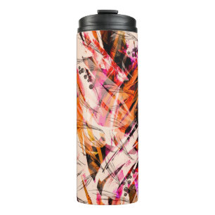 Termo Fondo transparente de color de agua, espacio de pi