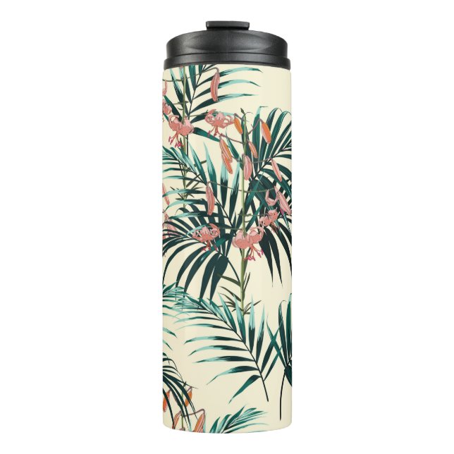 Termo Fondo tropical con plantas de selva. Sin inconveni (Anverso)
