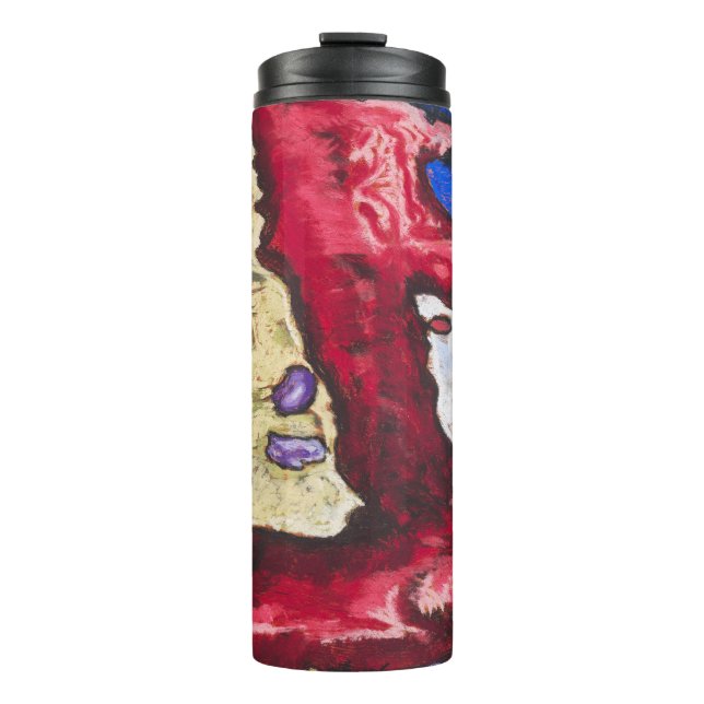 Termo 'Formas de árbol y agua' de Arthur Dove (Anverso)