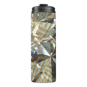 Termo Formas de diamante triangular: textura en capas.