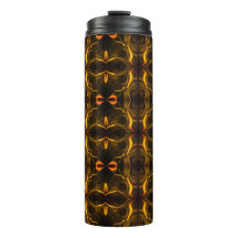 Formas, 'trazos dorados flotan' sobre fondo oscuro