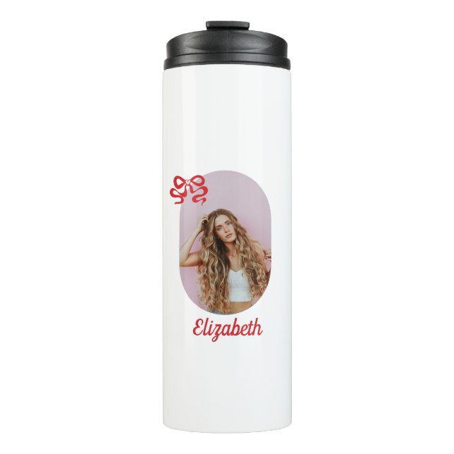 Termo Foto Cute Red Bow (Anverso)