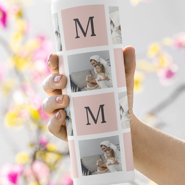 Termo Foto de colección moderna y regalo de mamá rosa pa (Subido por el creador)