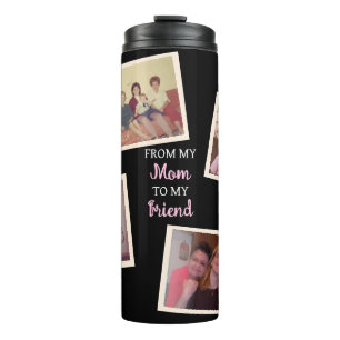 Termo Foto de época y moderna De mamá a amigo