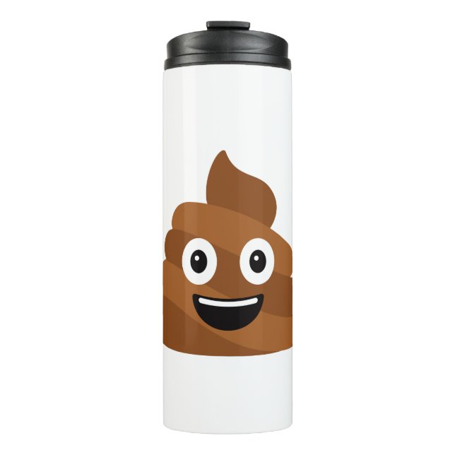 Termo Foto de poo Emoji Mug (Anverso)