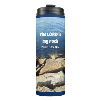 Termo Foto del Dios del Océano: Mi Biblia de Roca Verse 