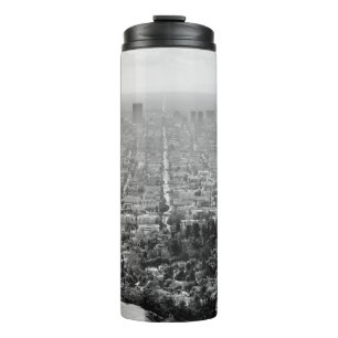 TERMO FOTO GRAYSCALE AERIAL DE LA CIUDAD