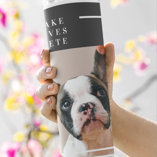 Termo Foto moderna de perro | Cita de perro (Subido por el creador)