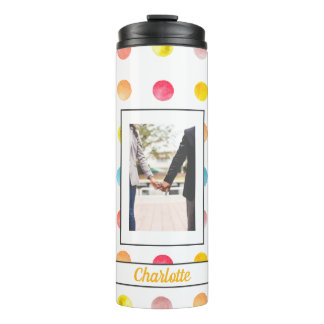 Termo Foto personalizada del patrón de estampado de arco