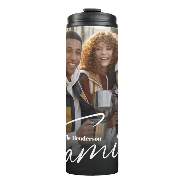 Termo Foto simple de la familia de Personalizados (Anverso)