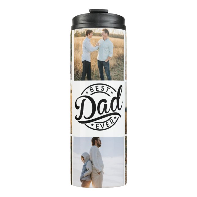 Termo Foto Tumbler "Mejor Papá Nunca" (Anverso)