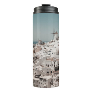 TERMO FOTOGRAFÍA AÉREA DE EDIFICIOS DE CONCRETO BLANCO D