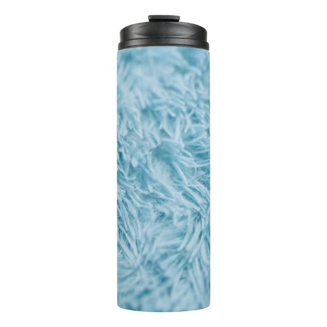 TERMO FOTOGRAFÍA CERRADA DE TEXTILES AZULES (Anverso)