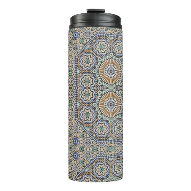 Termo Fotografía de mosaicos marroquíes - (Anverso)