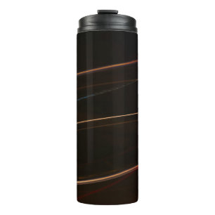 Termo Fotografía temporal de línea marrón