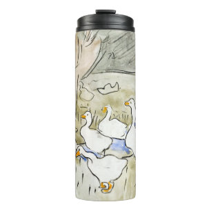 Termo Fotos del pato blanco dibujadas a mano Clipart Fam