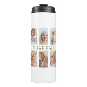 Termo Fotos personalizadas del tumor térmico de la abuel