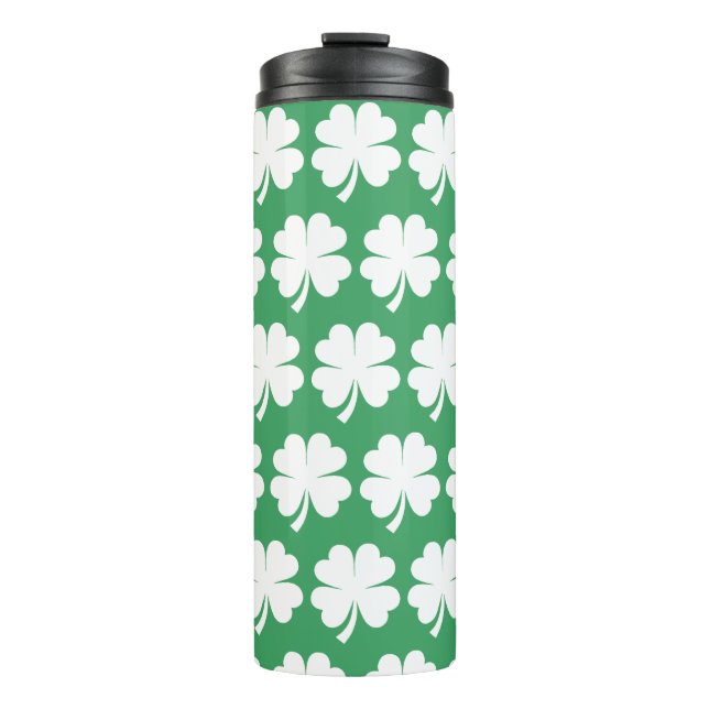 Termo Four Leaf Lucky Clover Saint Patrick's Day (Anverso)
