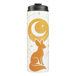 Termo Fox del Desierto Celeste - Luna y Estrellas Cósmic