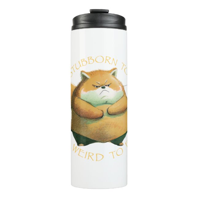 Termo Fox Demasiado Tonto Para Dejar De Ser Demasiado Ra (Anverso)