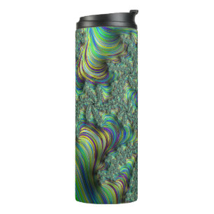 Termo Fractal colorido