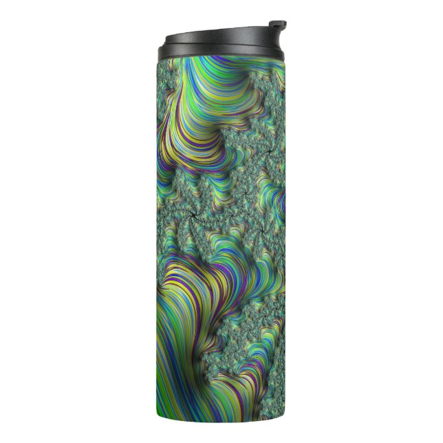 Termo Fractal colorido (Rotado hacia la izquierda)