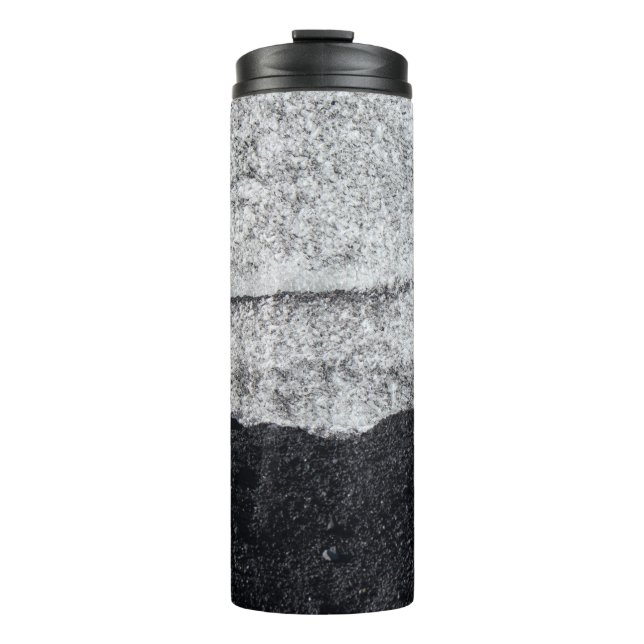 Termo Fragmento de piedra blanca y azul (Anverso)