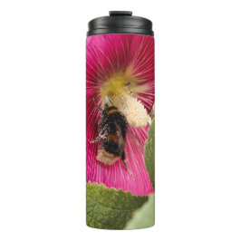 Termo Frasco térmico Abeja de bumble Hollyhock