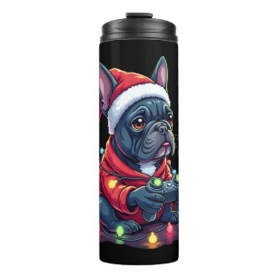 Termo French Bulldog Controlador de Videojuegos Luz Niev