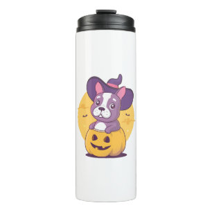 Termo Frenchie Halloween