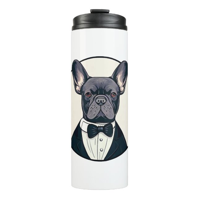 Termo Frenchie Los Caballeros (Anverso)