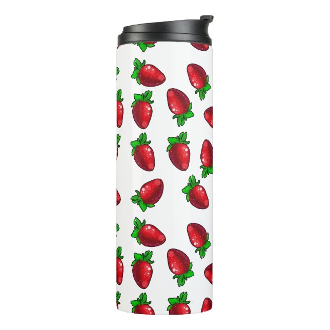 Termo Fresas Frescas (Rotado hacia la izquierda)