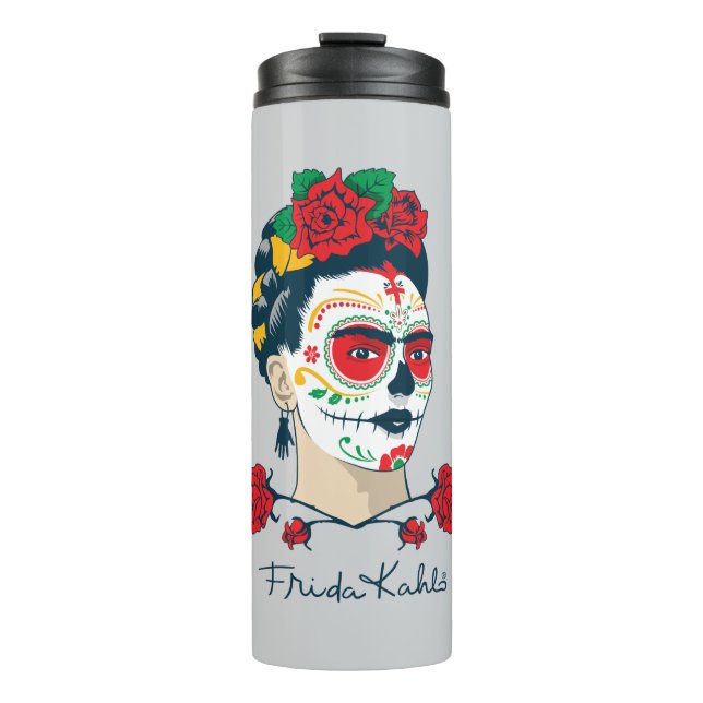 Termo Frida Kahlo el | El Día de los Muertos (Anverso)