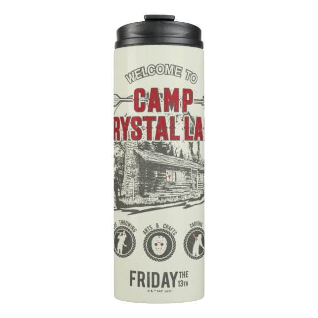 Termo Friday the 13th | Welcome to Camp Crystal Lake (Anverso)