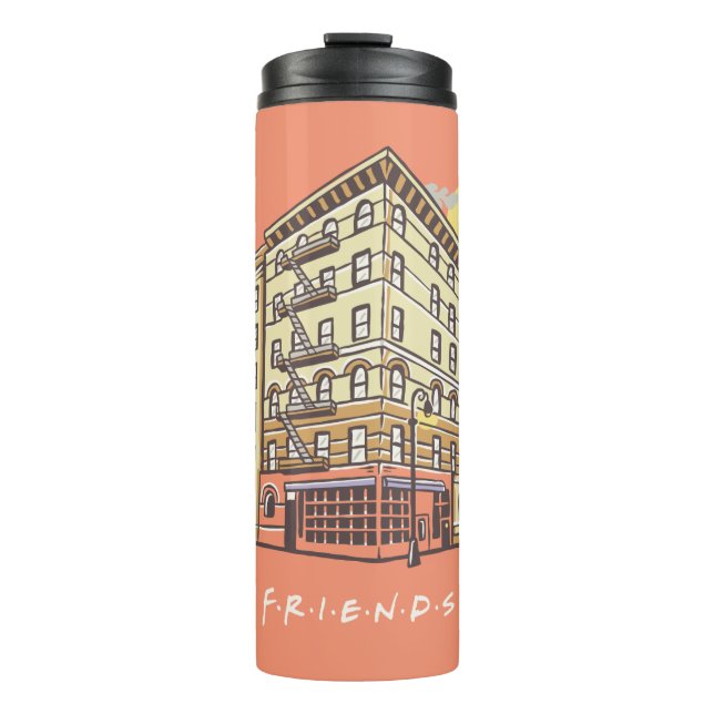 Termo FRIENDS™ | Edificio del apartamento de Monica (Anverso)