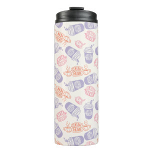 Termo FRIENDS™   Patrón pastel de Central Perk