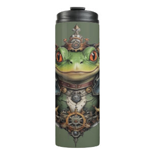 Termo Froggie Frog Steampunk Design,