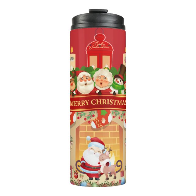 Termo Frohe Weihnachten  (Anverso)