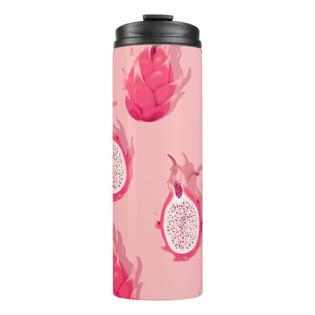 Termo Fruta del dragón: sin fisuras de alto detalle (Anverso)