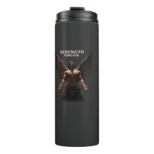 Termo Fuerza por Siempre Diseño Dark Angel – Motivaciona