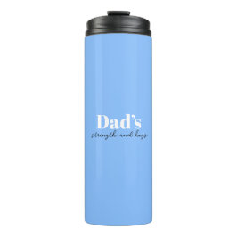 Termo Fuerza y abrazos de papá - regalo del día del padr