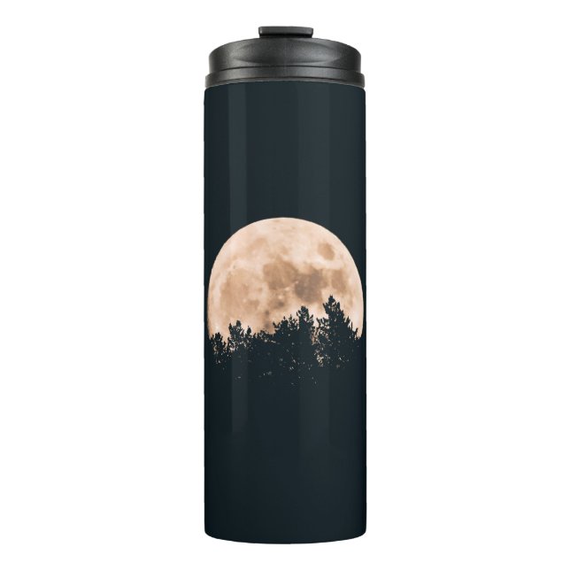 TERMO FULL MOON BEHIND A TREE SILHOUETTES (Anverso)