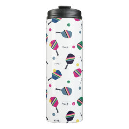 Termo Fun Pickleball Deporte Paddle Dink Blue