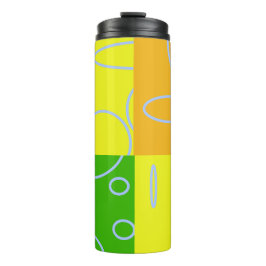 Termo Fun Retro Quad Circles Loops Thermal Tumbler