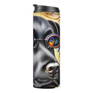 Termo Funky Black Labrador