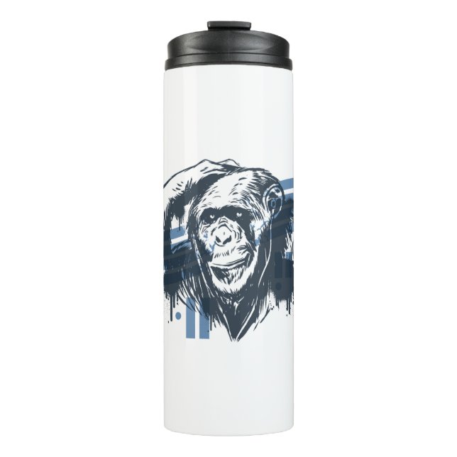 Termo Funny Chimp Thinks (Anverso)