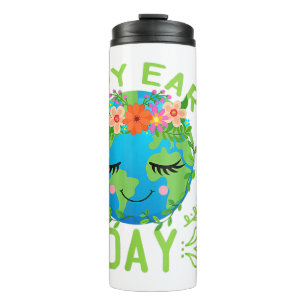 Termo Funny Earth Day Cita a la Tierra Guay Happy Earth