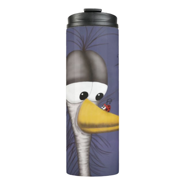 Termo Funny Egret Personalizado (Anverso)