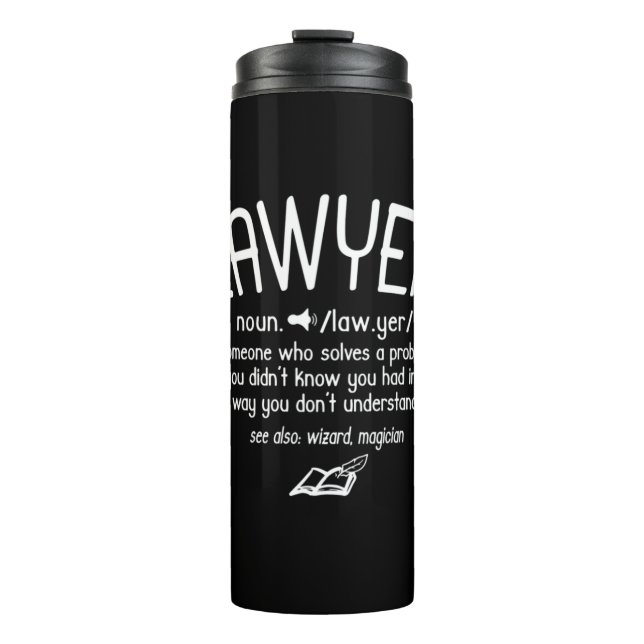 Termo Funny Lawyer Definition (Anverso)