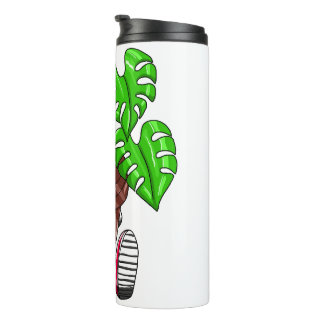 Termo Funny Monstera Plant Cartoon